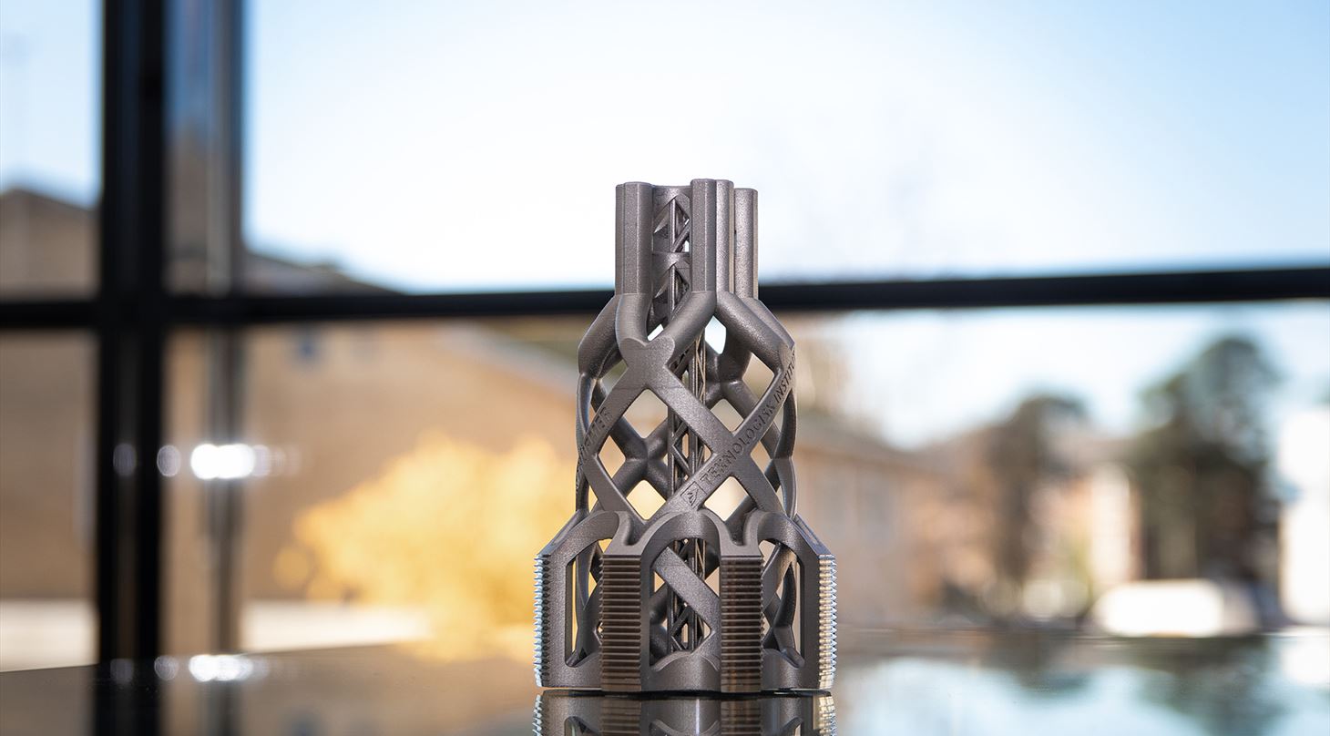 3D-printet snittap på glasbord